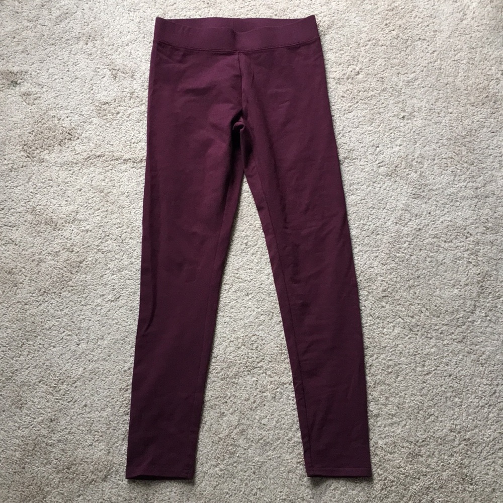 Aerie Chill Leggings - Deep Plum
